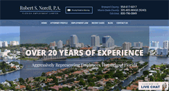 Desktop Screenshot of floridawagelaw.com